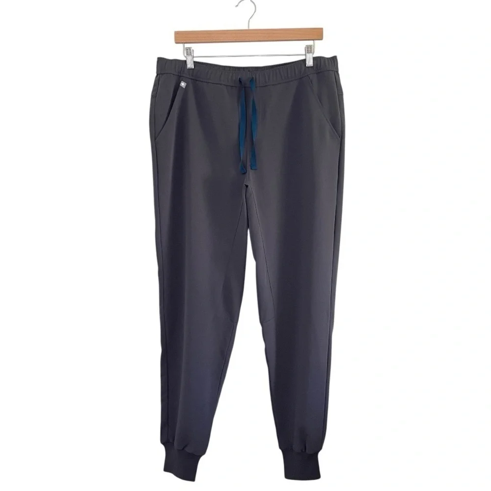 NWT Figs Limited Edition Tansen Jogger Scrub Pants Charcoal Large